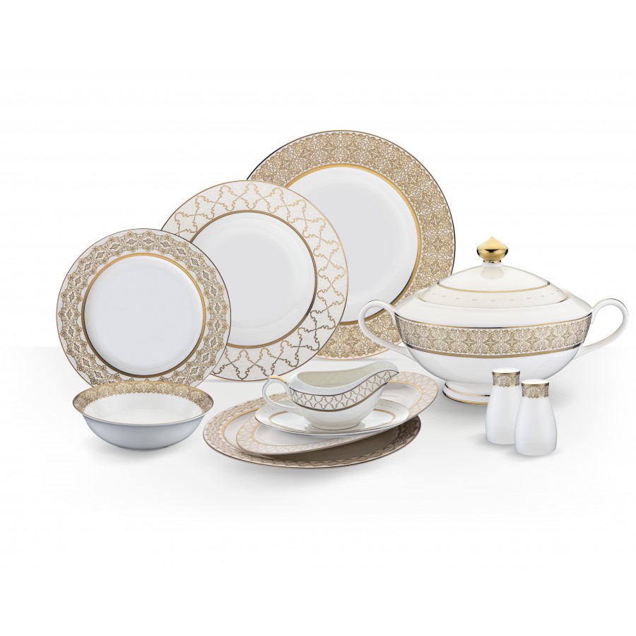 PYT-527 - Campello 74 Parça Bonechina Suplalı Y.Tk.